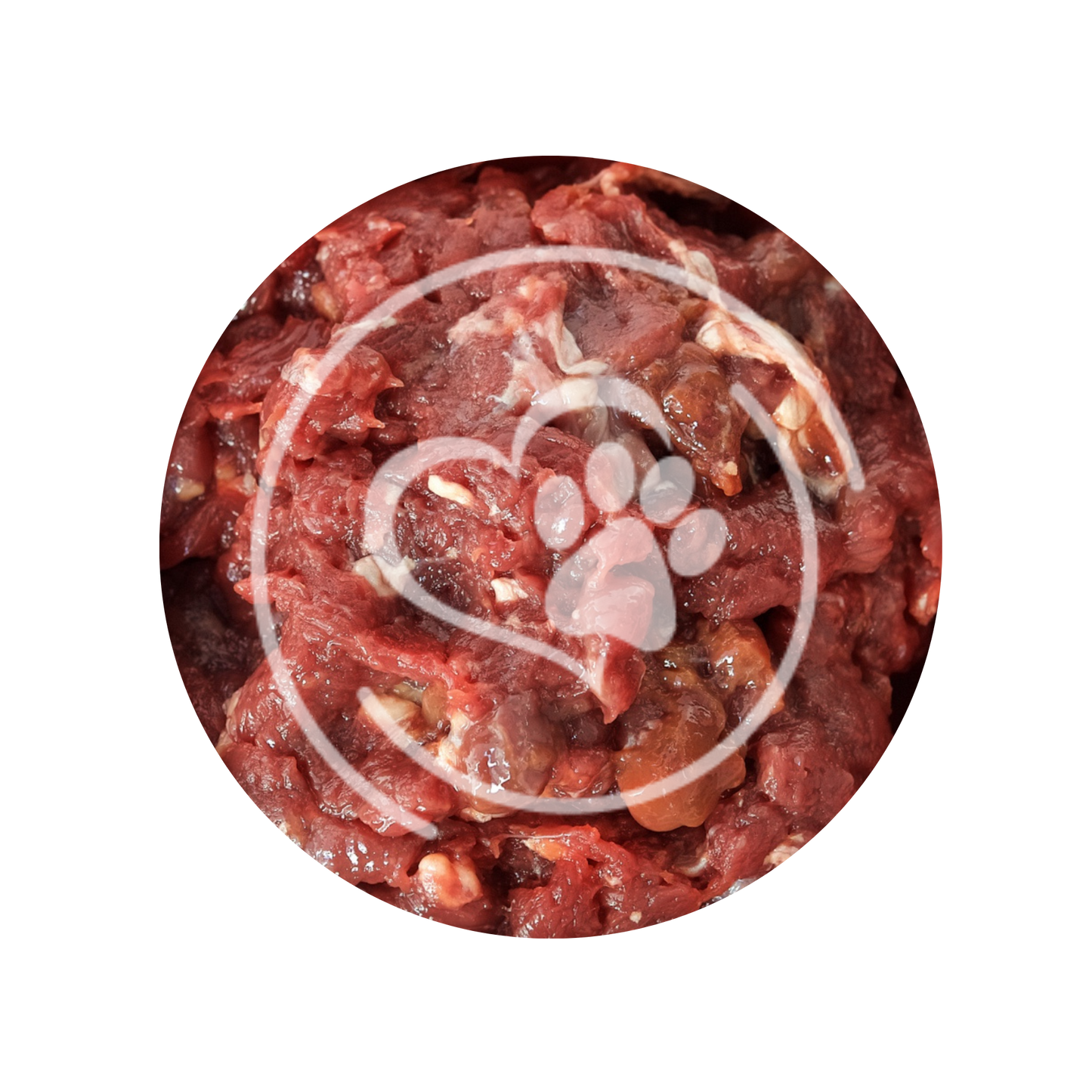 Essential Cat Mix kangaroo mince and beef offal raw cat food pack from Happy Paws Pet Food