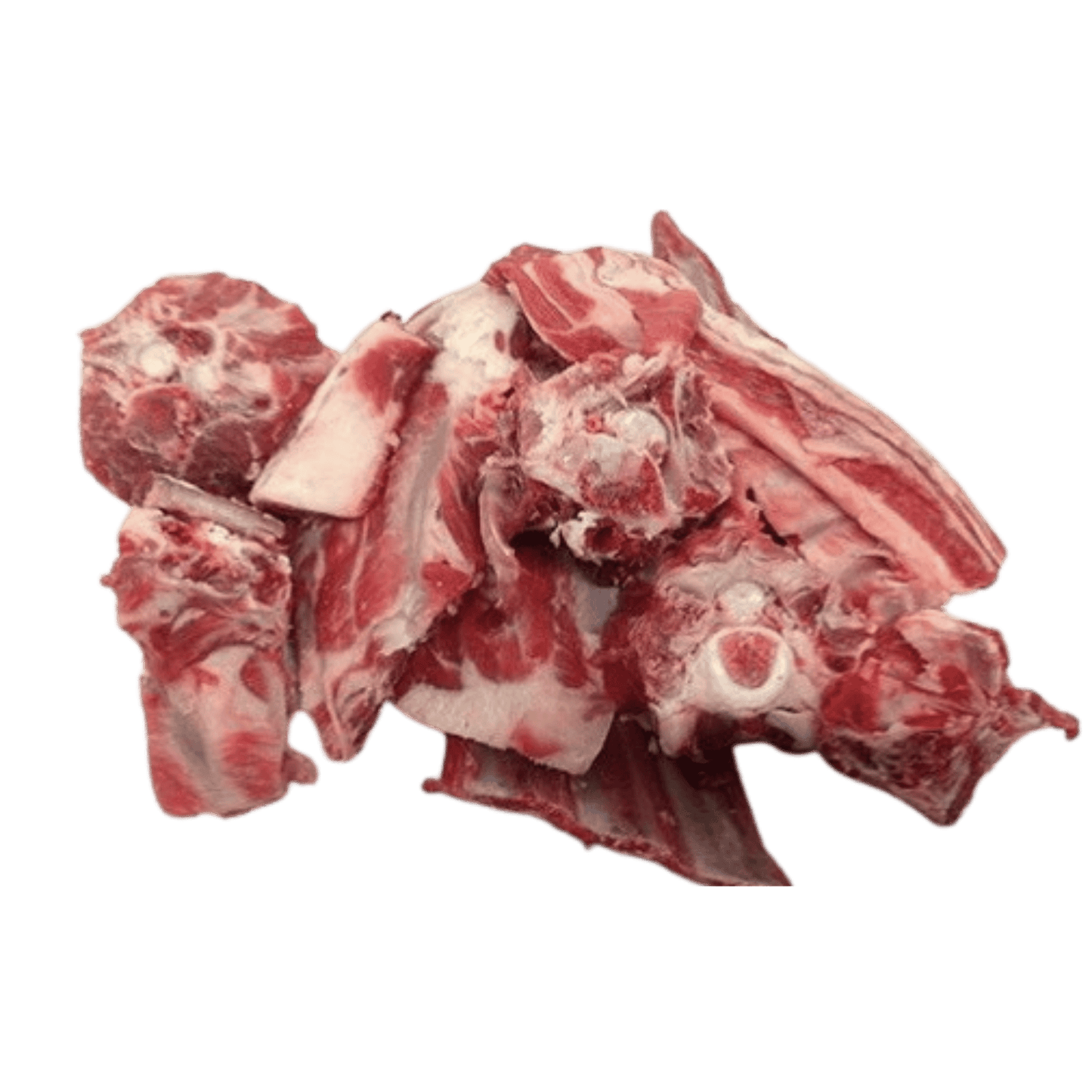 1kg pack of Lamb Bone Pieces for dog dental hygiene and gum health