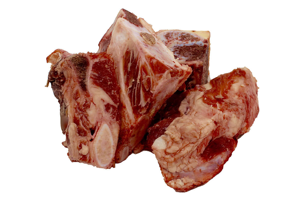 Beef Brisket Bones 1kg - Happy Paws Pet Food