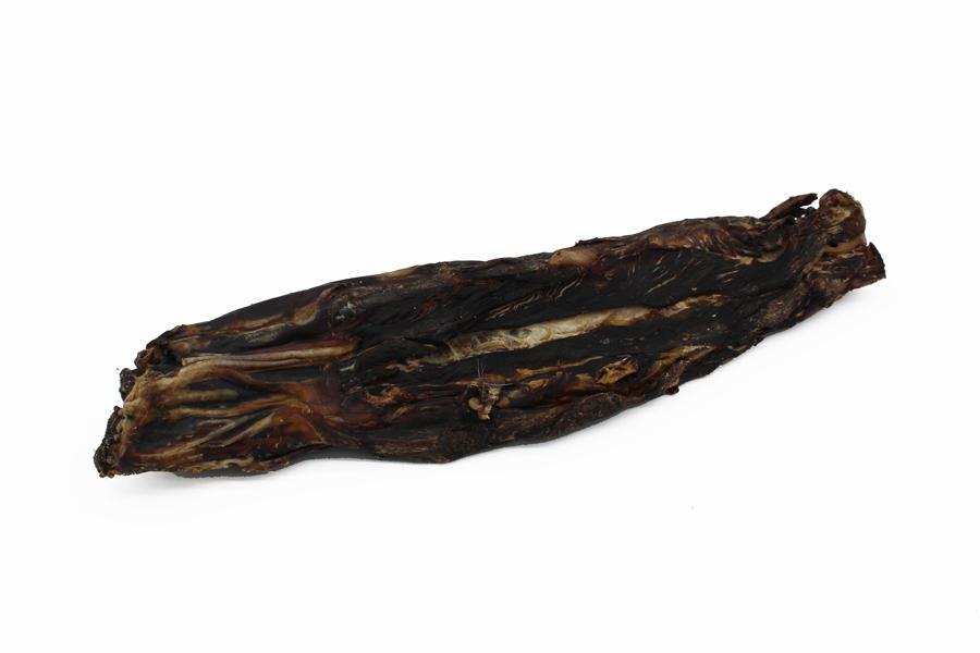Dried roo tail dog treat, natural, low-fat, chewy, preservative-free, approx 20-23cm length