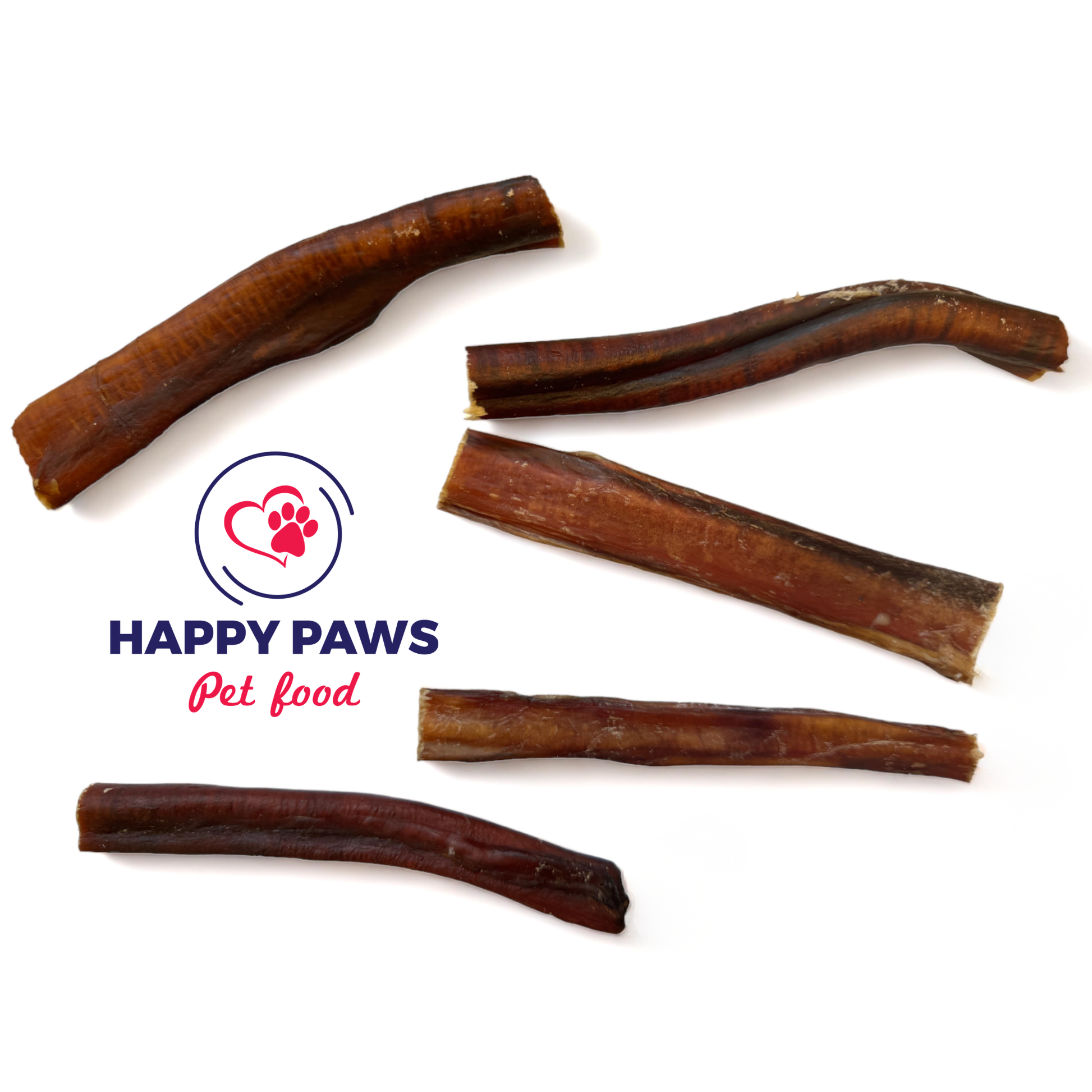 Pack of natural 15cm Australian beef Bully Sticks dog chews, additive-free and protein-rich