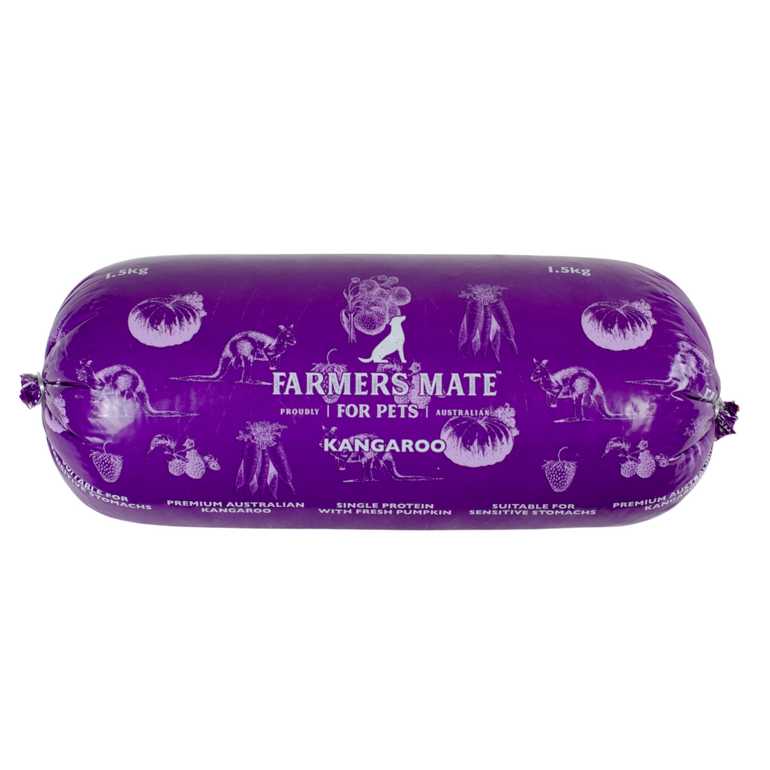 Farmers Mate Kangaroo Roll from Happy Paws Pet Food