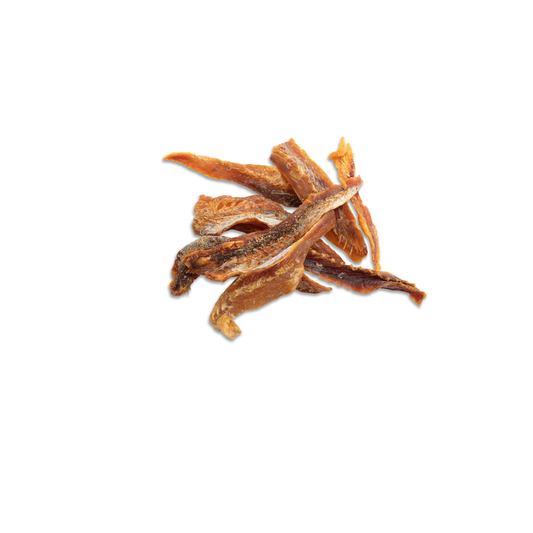 Fish Jerky 1kg healthy chew treats made from 100% Australian sustainable fish, no additives or preservatives