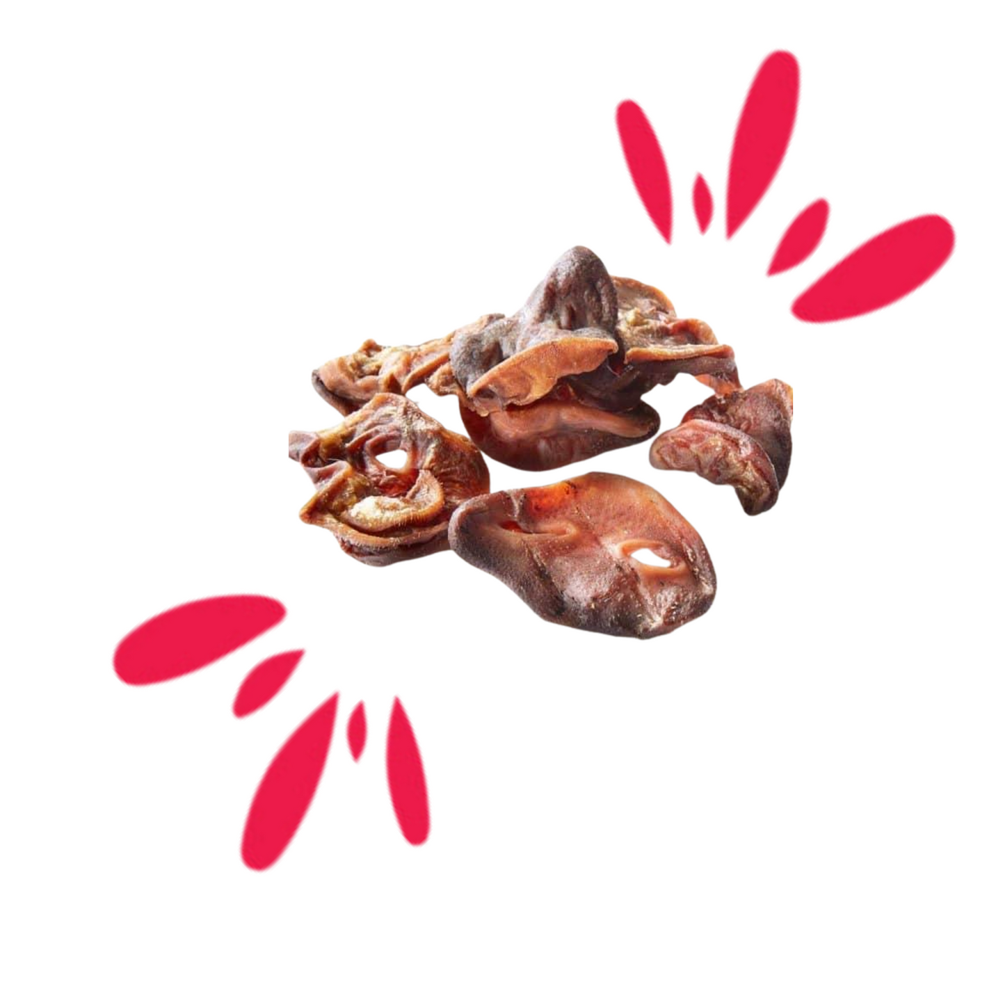 Box of Pig Snouts 1kg made from 100% Australian Pork, ideal for small dogs and regular treats