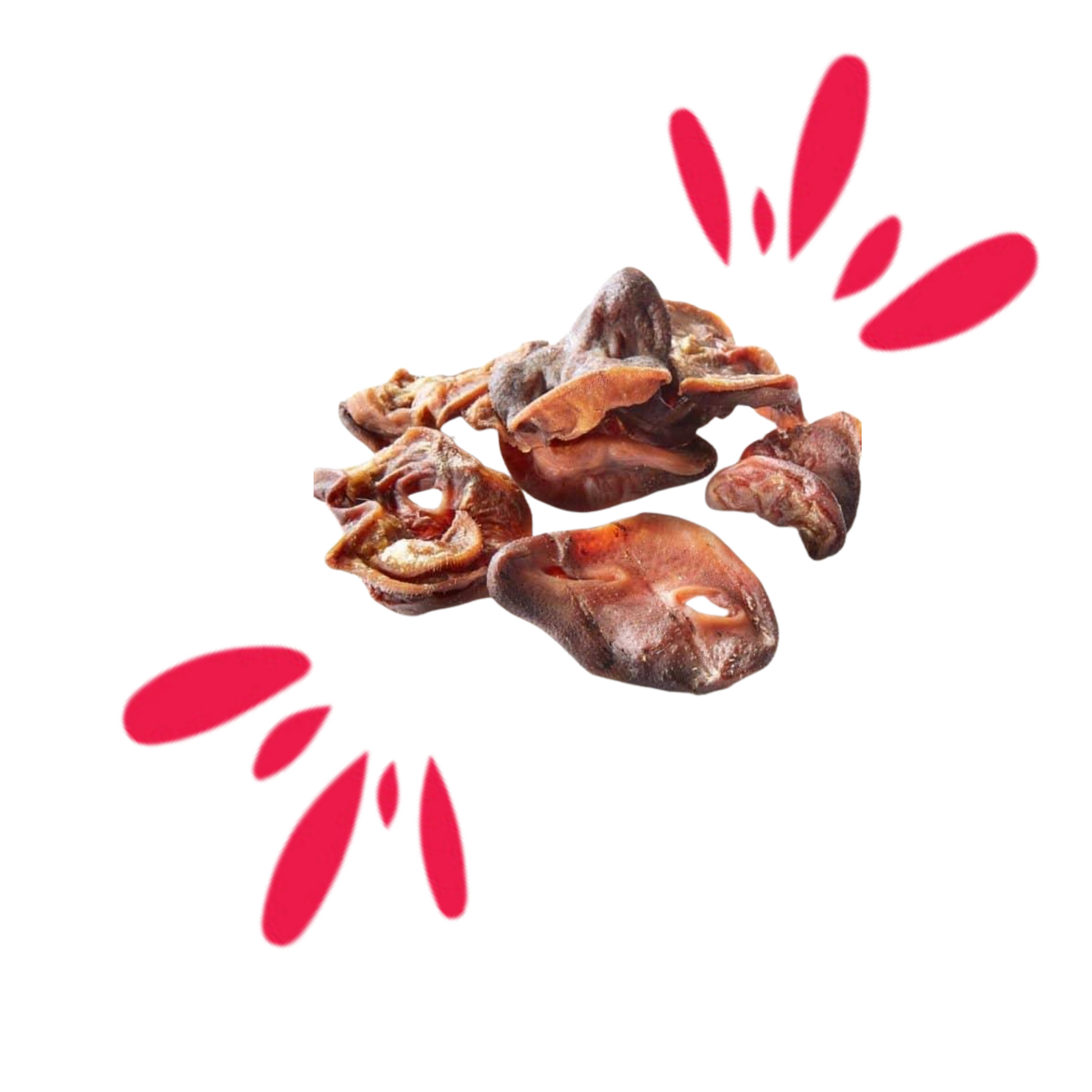 Box of Pig Snouts 1kg made from 100% Australian Pork, ideal for small dogs and regular treats