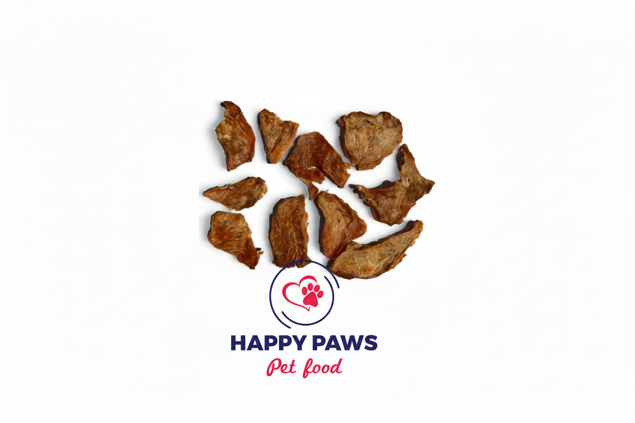 Packaged Australian chicken breast treats high in protein and low in fat for dogs