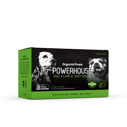 Powerhouse Goat & Lamb 1.5kg - Happy Paws Pet Food
