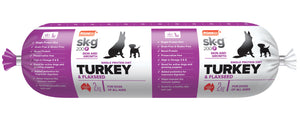 Turkey & Flaxseed 2kg - Happy Paws Pet Food