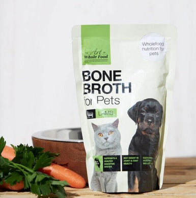 Bone Broth - Lamb (500ml) - Happy Paws Pet Food